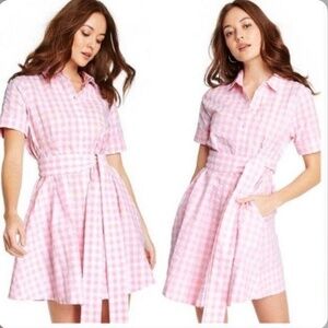 Lisa Marie Fernandez pink and white dress